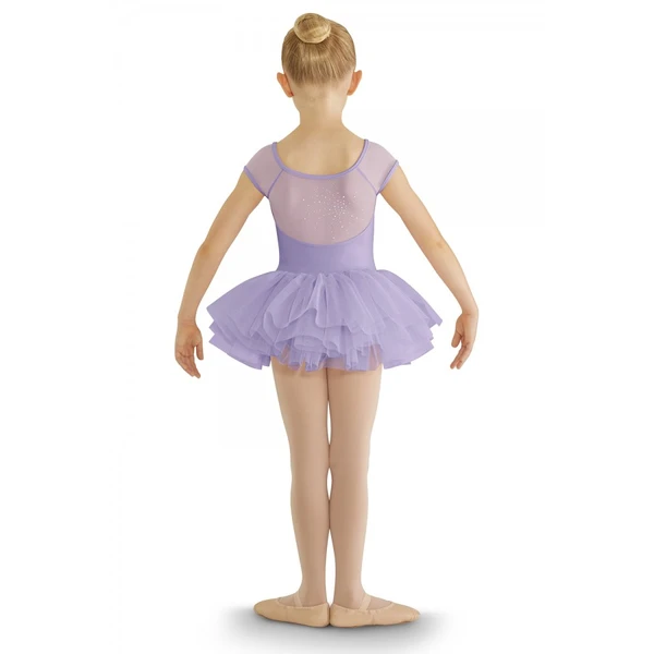 Bloch cap sleeve tutu leotard, detský dres s tutu sukénkou