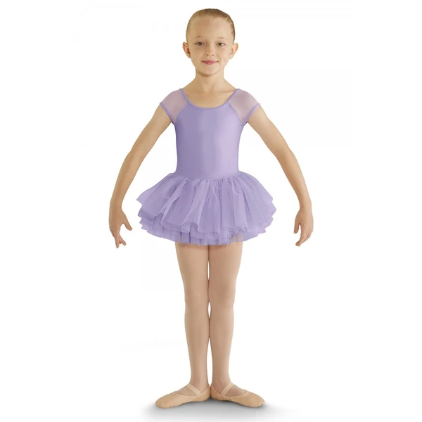 Bloch cap sleeve tutu leotard, detský dres s tutu sukénkou