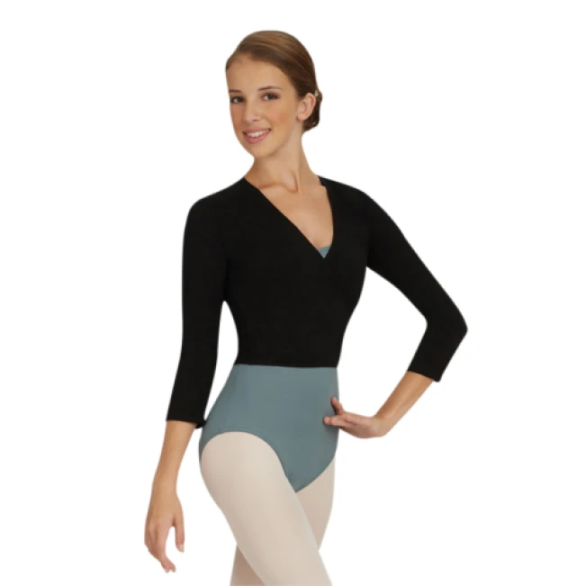Capezio Cross Over Top, na zahřátí Capezio Cross Over Top, na zahřátí