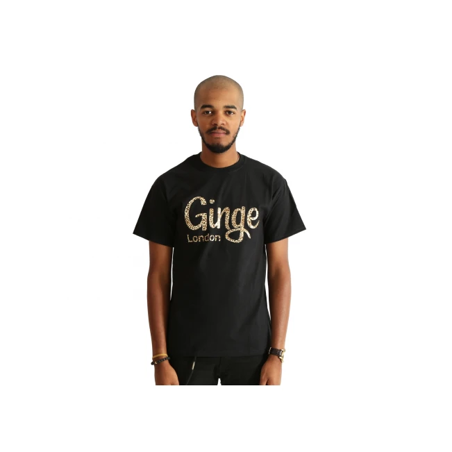 Ginge London Leopard Print T-shirt, tričko Ginge London Leopard Print T-shirt, tričko