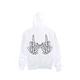 Ratchet Bone Finger Hoodie mikina