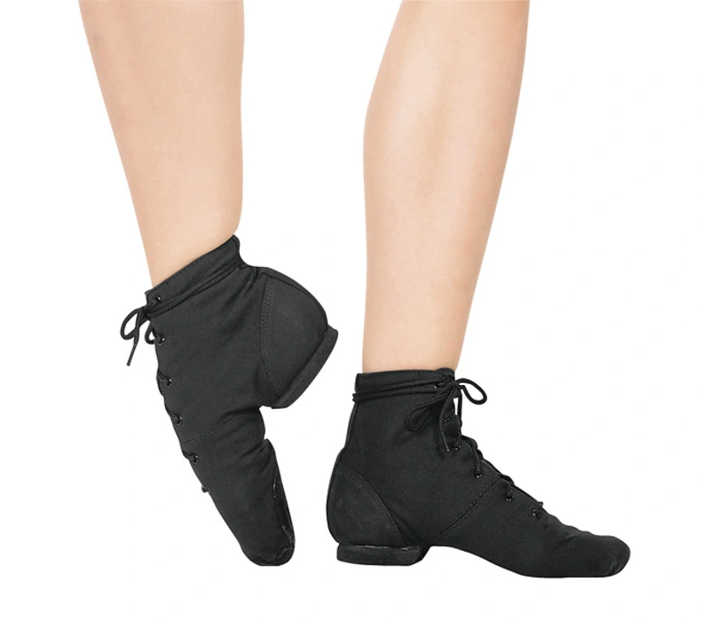 Sansha Soho, plátěné jazzovky - Červená red Sansha