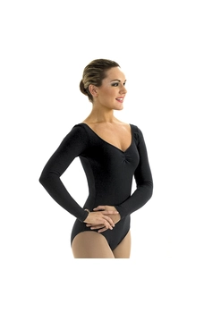 Capezio baletní dres s dlouhým rukávem