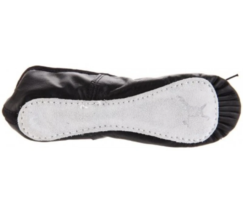 Capezio Daisy, kožené cvičky - Růžová balet Capezio