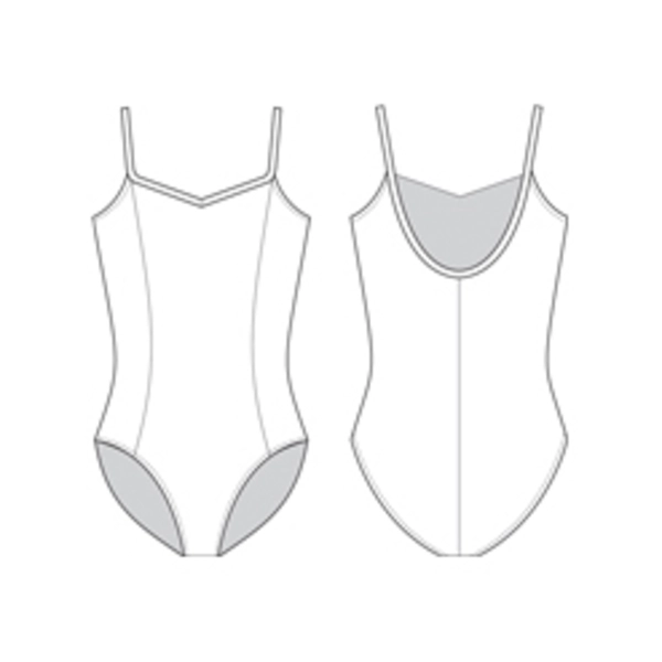 Capezio Princess Camisole Leotard, baletní trikot