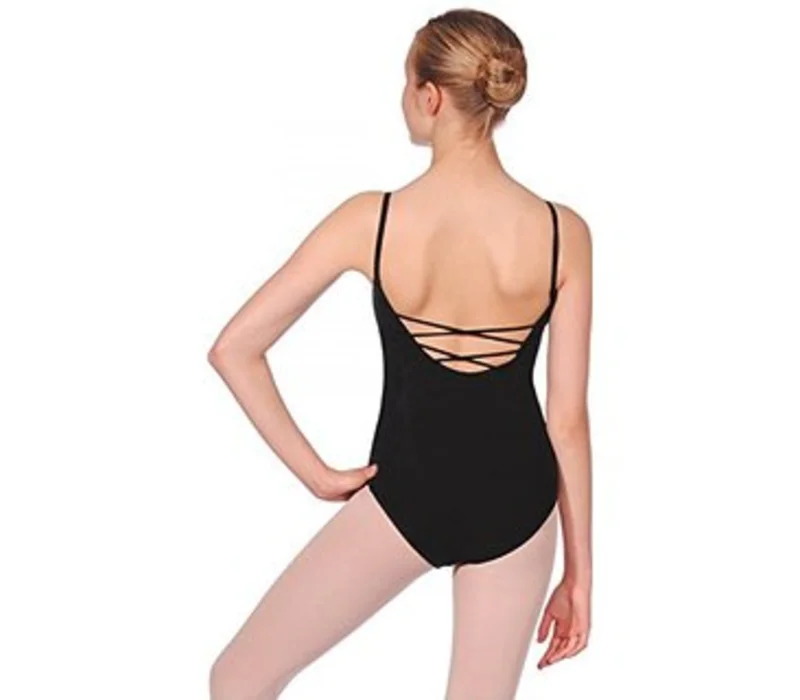 Capezio  String-back, baletní dres - Černá