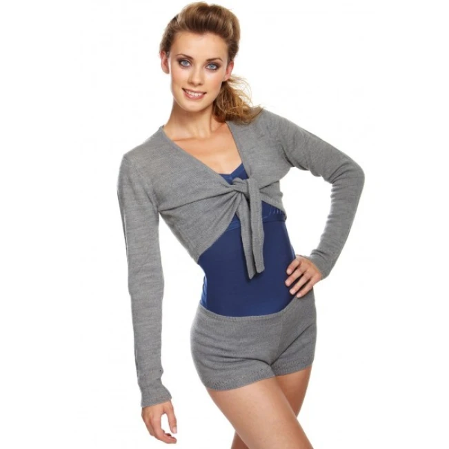 Capezio pletený top, na zahřátí Capezio pletený top, na zahřátí