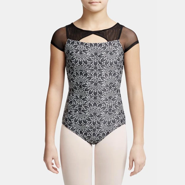 Capezio Poetry cap sleeve, baletních dres pro děti