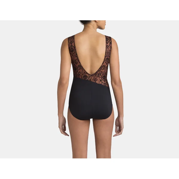 Capezio Rococo Riche Boatneck Tank Leotard, baletní dres