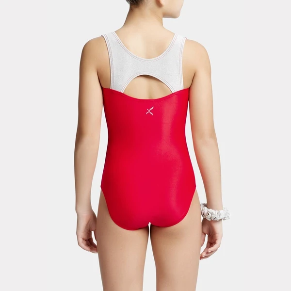 Capezio Stick the Landing Tank Leotard, dětský gymnastický dres na široká ramínka