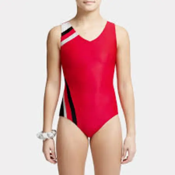 Capezio Stick the Landing Tank Leotard, dětský gymnastický dres na široká ramínka