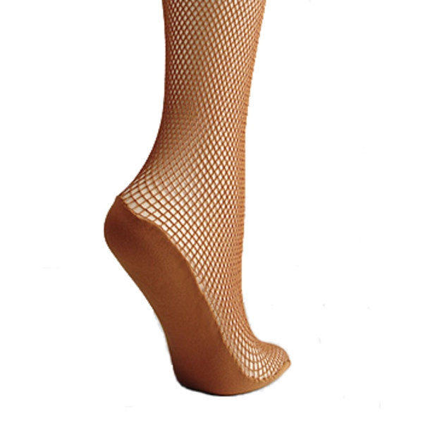 Capezio Professional Fishnet Seamless Tight, síťované punčocháče