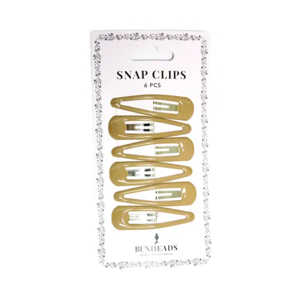 Capezio Bunheads snap clips, sponky do vlasů