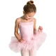 Capezio Ruffle Yoke, dětský dres s tutu sukýnkou