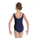 Capezio dětský baletní dres s opaskem na široká ramínka