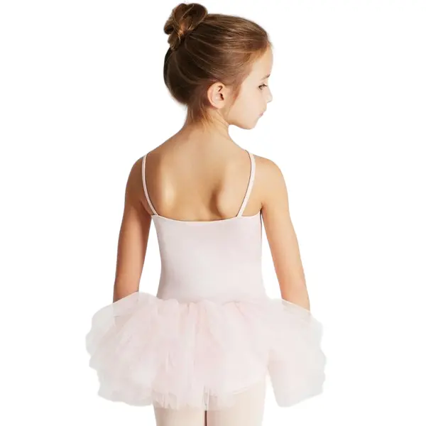 Capezio Ruffle Yoke, dětský dres s tutu sukýnkou