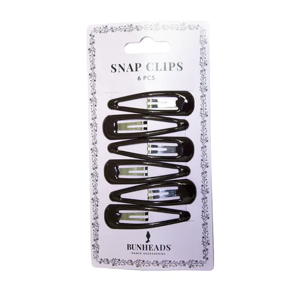 Capezio Bunheads snap clips, sponky do vlasů