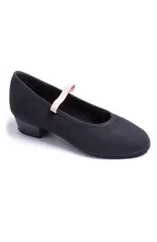 Capezio Academy character 1" heel, plátěné charakterové boty pro děti