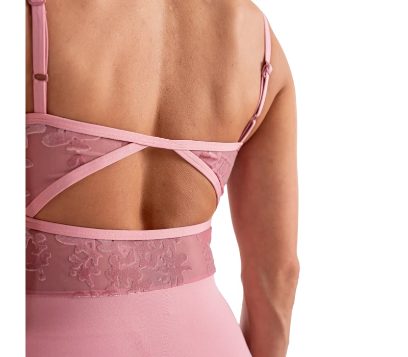 Capezio Elsa, dámský dres na tenká ramínka Capezio Elsa, dámský dres na tenká ramínka - Pudrově růžová Capezio