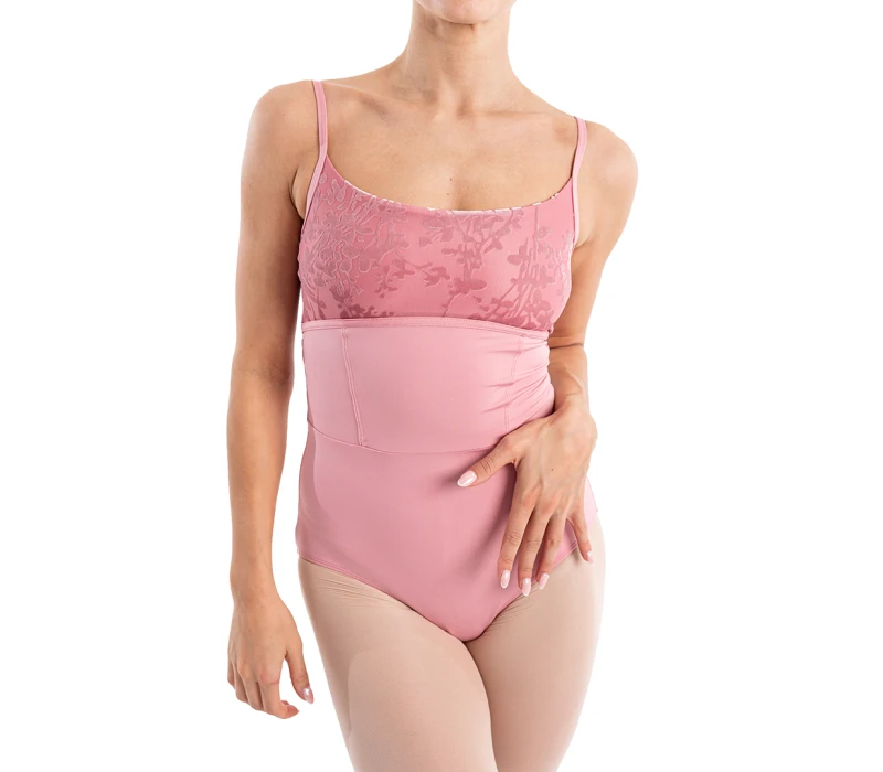 Capezio Elsa, dámský dres na tenká ramínka Capezio Elsa, dámský dres na tenká ramínka - Pudrově růžová Capezio