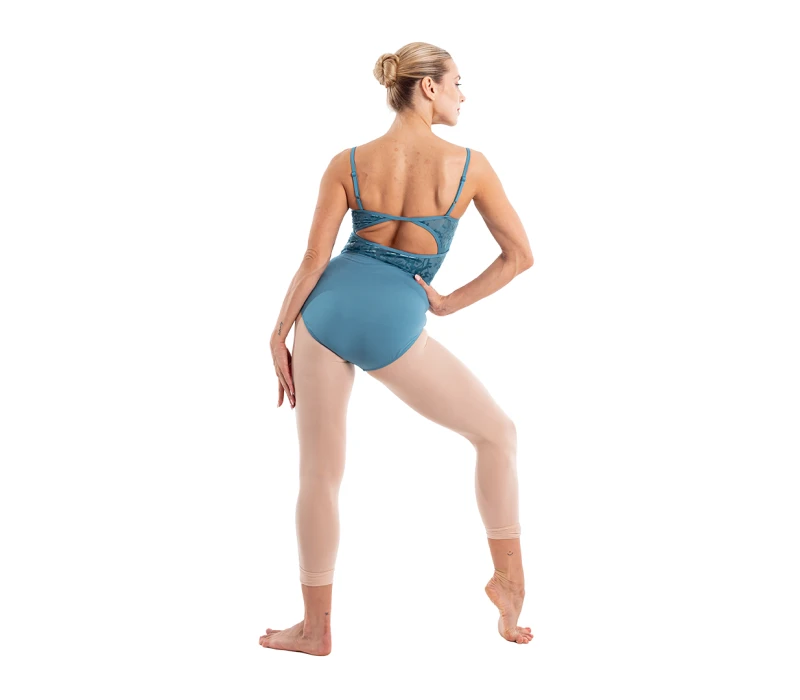 Capezio Elsa, dámský dres na tenká ramínka Capezio Elsa, dámský dres na tenká ramínka - Modrá bouřka Capezio