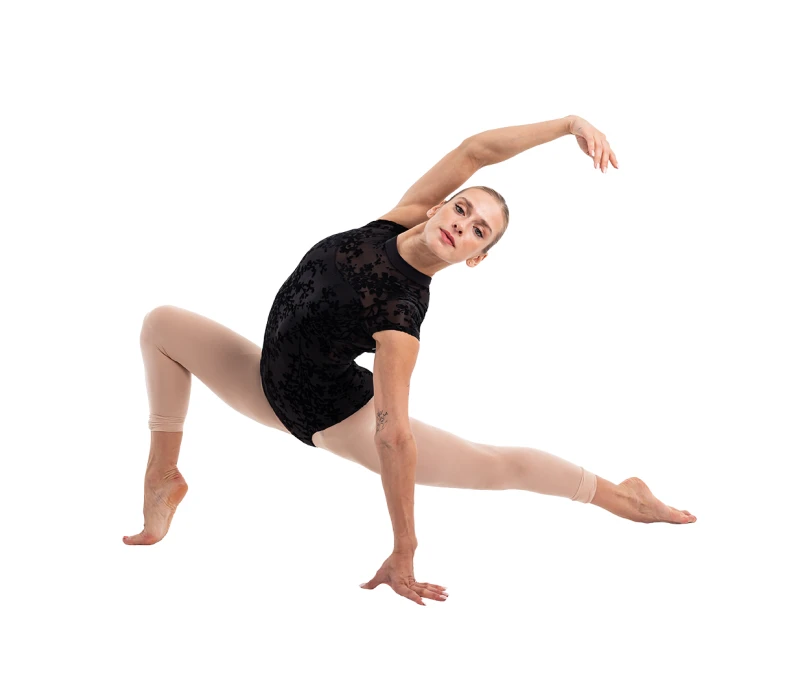 Capezio Rudi, dámský dres ke krku Capezio Rudi, dámský dres ke krku - Černá