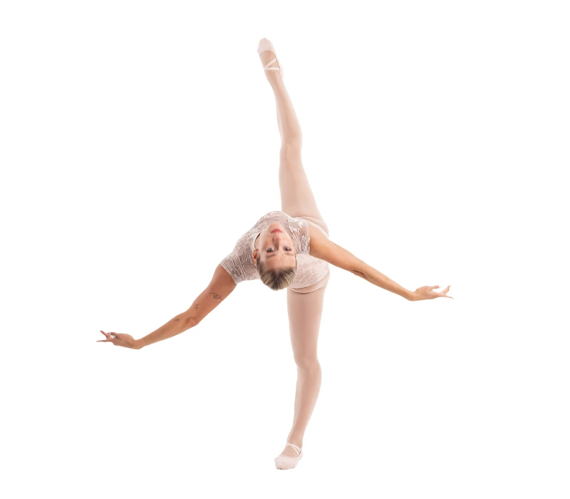 Capezio Rudi, dámský dres ke krku Capezio Rudi, dámský dres ke krku - Křišťálově šedá Capezio