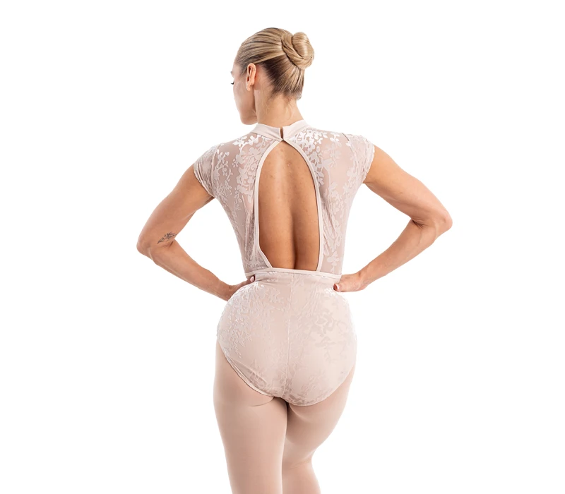 Capezio Rudi, dámský dres ke krku Capezio Rudi, dámský dres ke krku - Křišťálově šedá Capezio