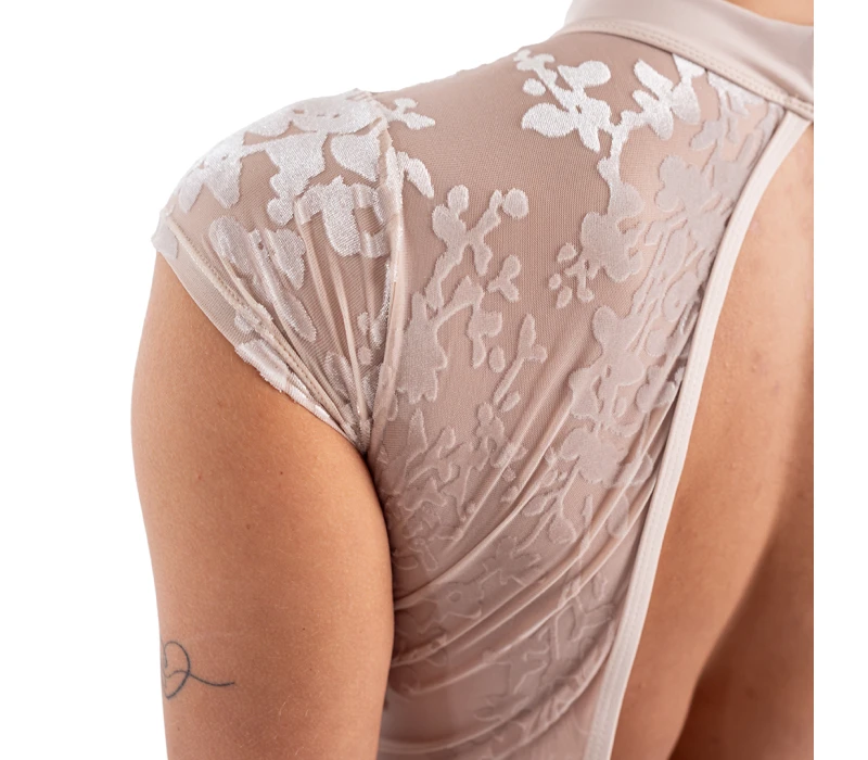 Capezio Rudi, dámský dres ke krku Capezio Rudi, dámský dres ke krku - Křišťálově šedá Capezio