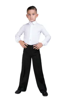 Chlapecké společenské kalhoty Basic