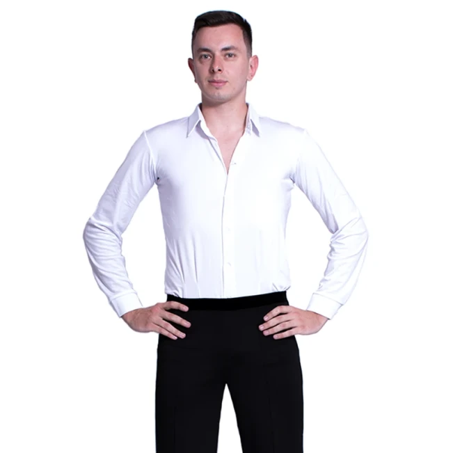 Pánská košile, body na společenský tanec basic Pánská košile, body na společenský tanec basic