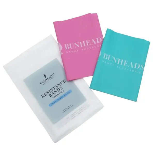 Capezio Bunheads – 2 odporové pásy na cvičení v jednom balení