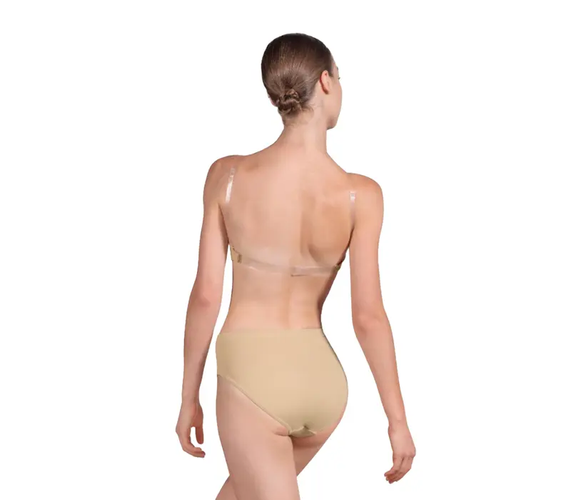 Bloch Vela Bandeau, dámská podprsenka - Tělová - sand