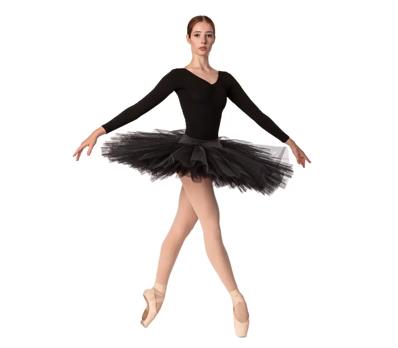 Bloch Belle, 6-vrstvá baletní tutu sukně - Černá