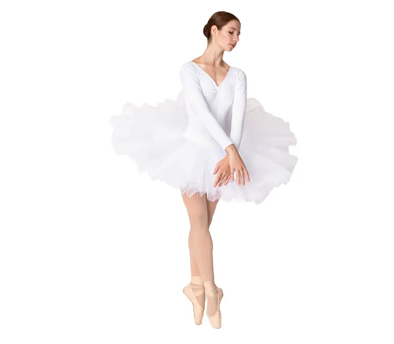 Bloch Belle, 6-vrstvá baletní tutu sukně - Bílá