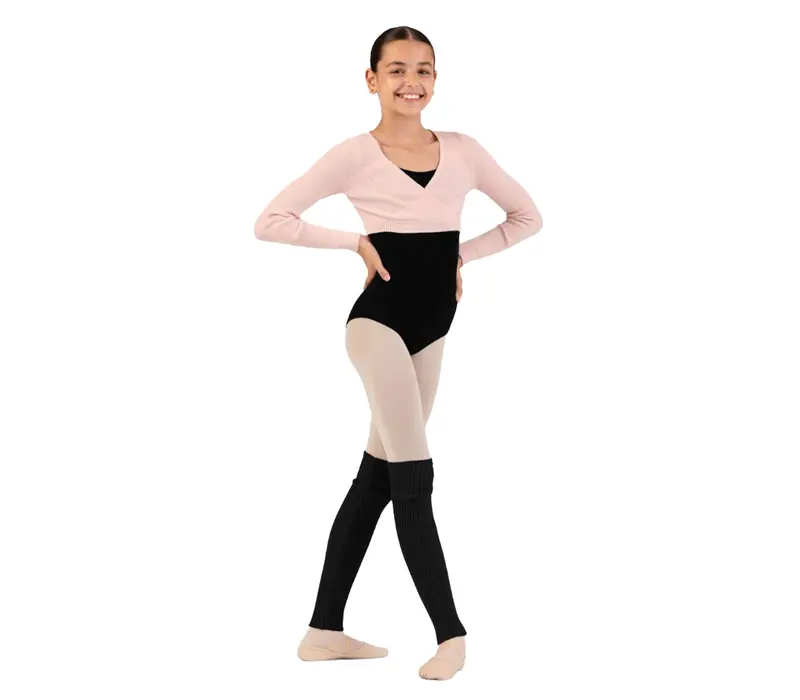 Bloch rib legwarmers, dětské pletené štulpny - Černá Bloch Bloch rib legwarmers, dětské pletené štulpny - Černá Bloch