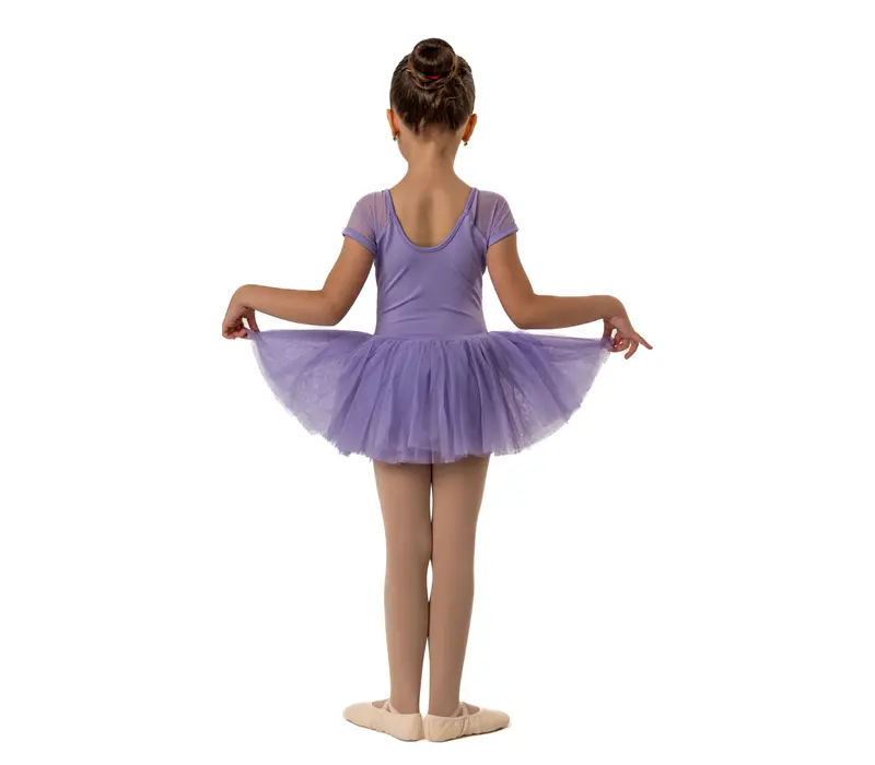 Bloch Dora, dětský dres s tutu sukýnkou - Šerřík