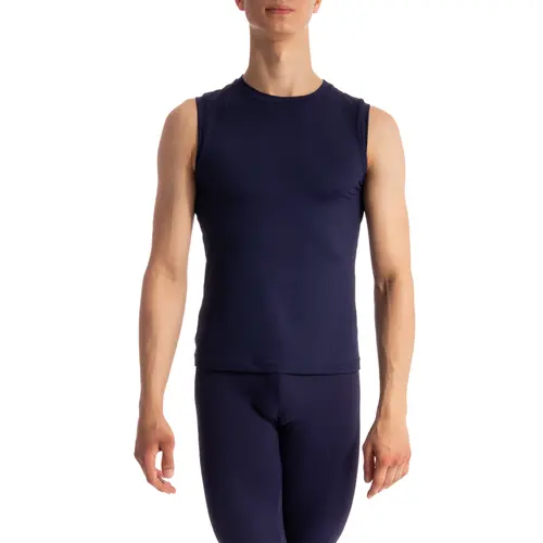 Bloch MT011, mens fitted muscle pánské triko bez rukávů