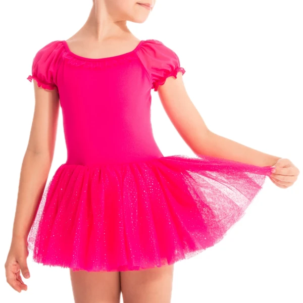Mirella Miami tutu dress M1559C, dres s tutu sukýnkou pro dívky Mirella Miami tutu dress M1559C, dres s tutu sukýnkou pro dívky