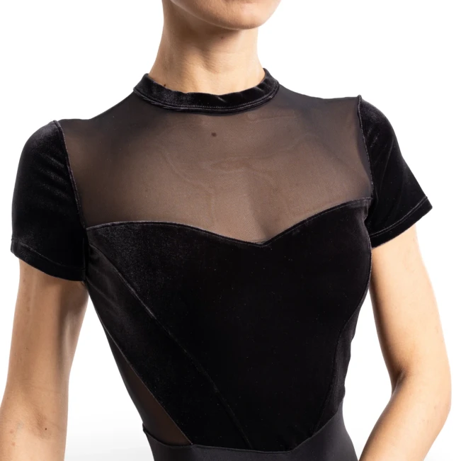 Bloch Gia cap sleeve leotard, dres pro dámy Bloch Gia cap sleeve leotard, dres pro dámy
