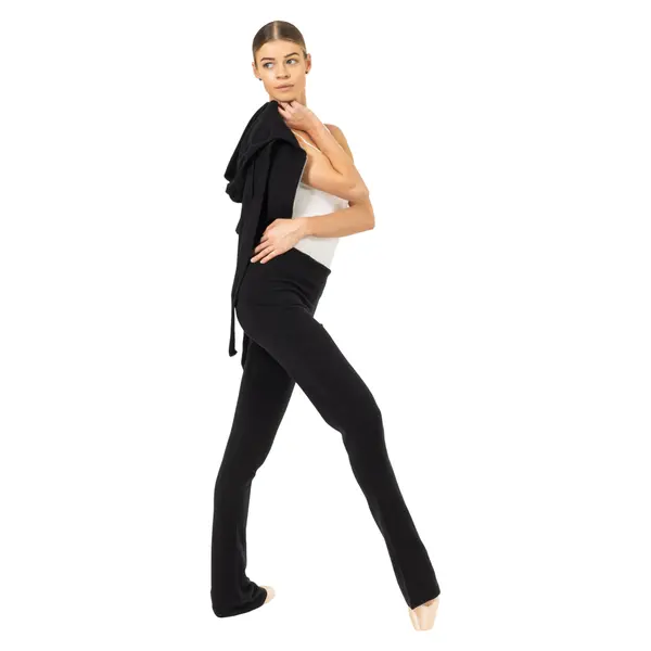 Bloch Flare Pant Rollover, dámské úpletové kalhoty