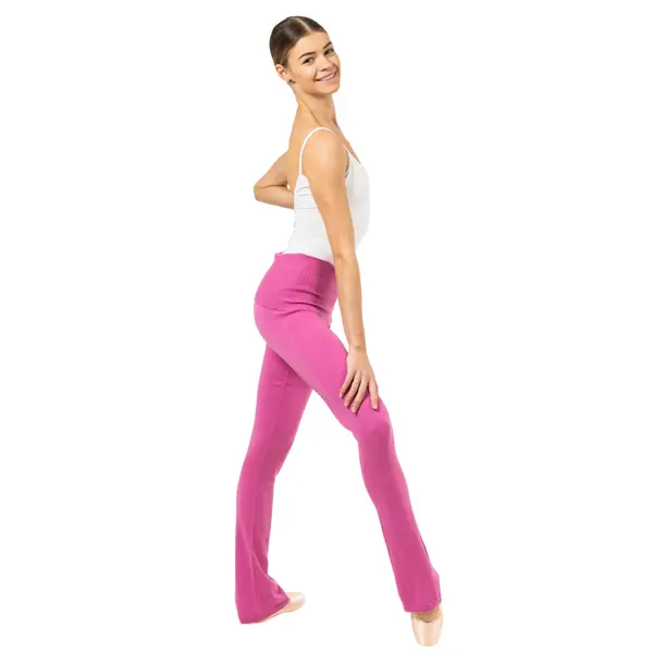 Bloch Flare Pant Rollover, dámské úpletové kalhoty