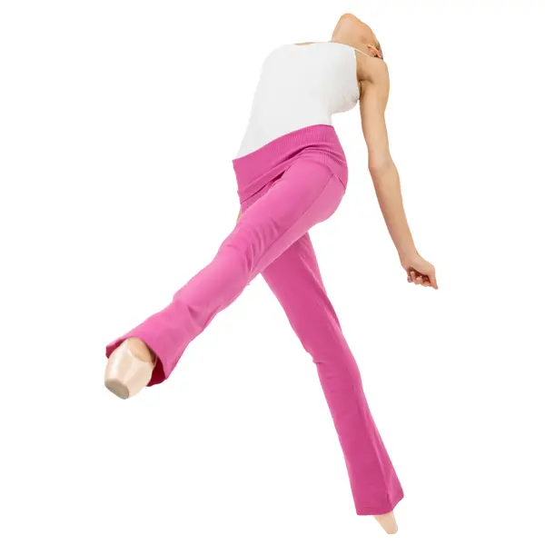 Bloch Flare Pant Rollover, dámské úpletové kalhoty