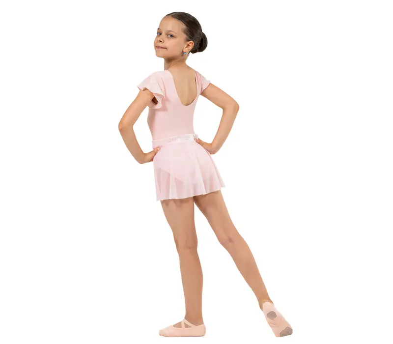 Bloch Mesh pull on skirt Sadie, dívčí sukýnka - Růžová candy Bloch