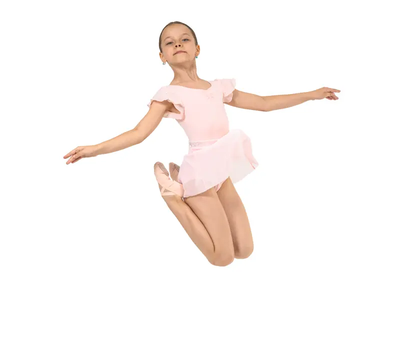 Bloch Mesh pull on skirt Sadie, dívčí sukýnka - Růžová candy Bloch