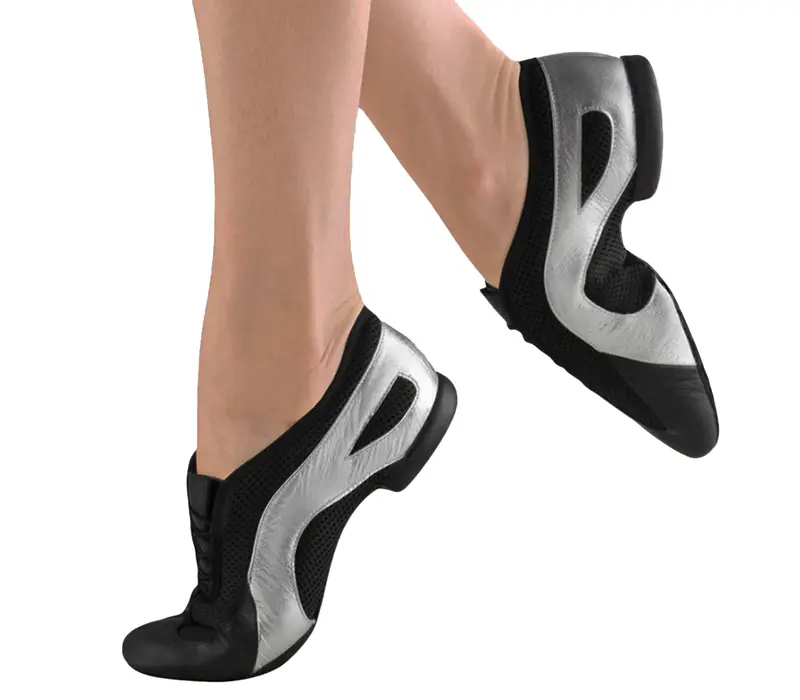 Bloch Slipstream Slip On, jazzovky - Stříbrná