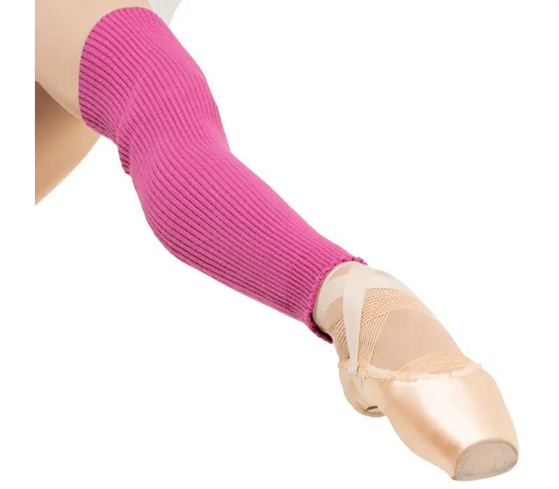 Bloch Rib legwarmer, pletené taneční stulpny - Růžová Bloch