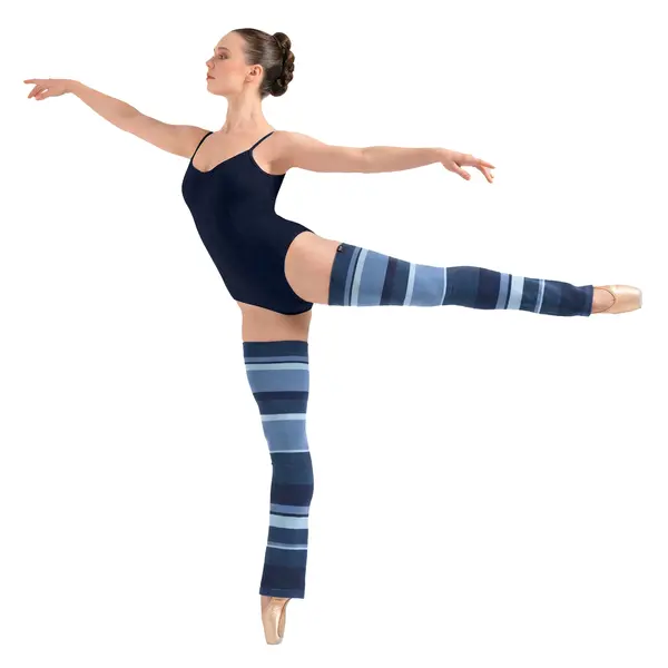 Bloch Striped Leg Warmers, pruhované návleky přes kolena Bloch Striped Leg Warmers, pruhované návleky přes kolena