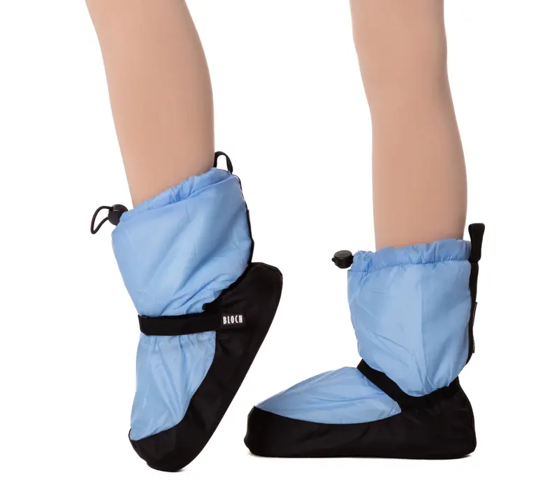 Bloch booties, dětská jednobarevná zahřívací obuv - Černá