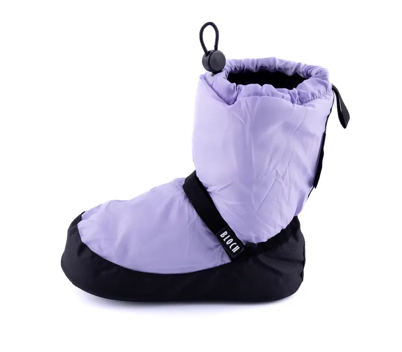 Bloch Booties edice, dětská jednobarevná zahřívací obuv - Šeříková lilac Bloch